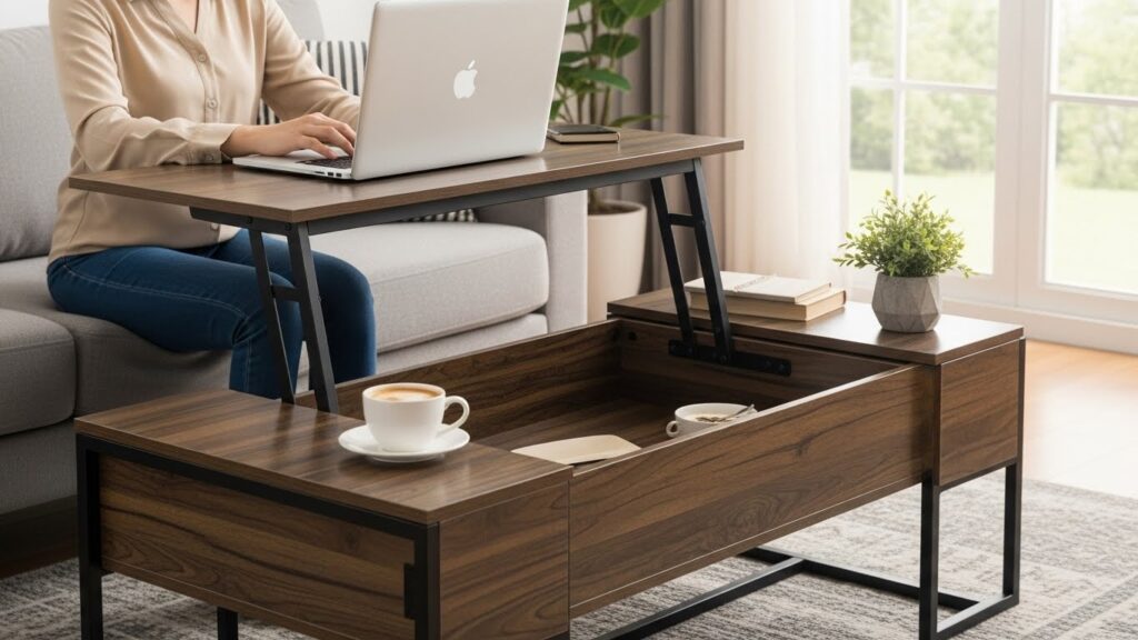 Lift-Top Coffee Table