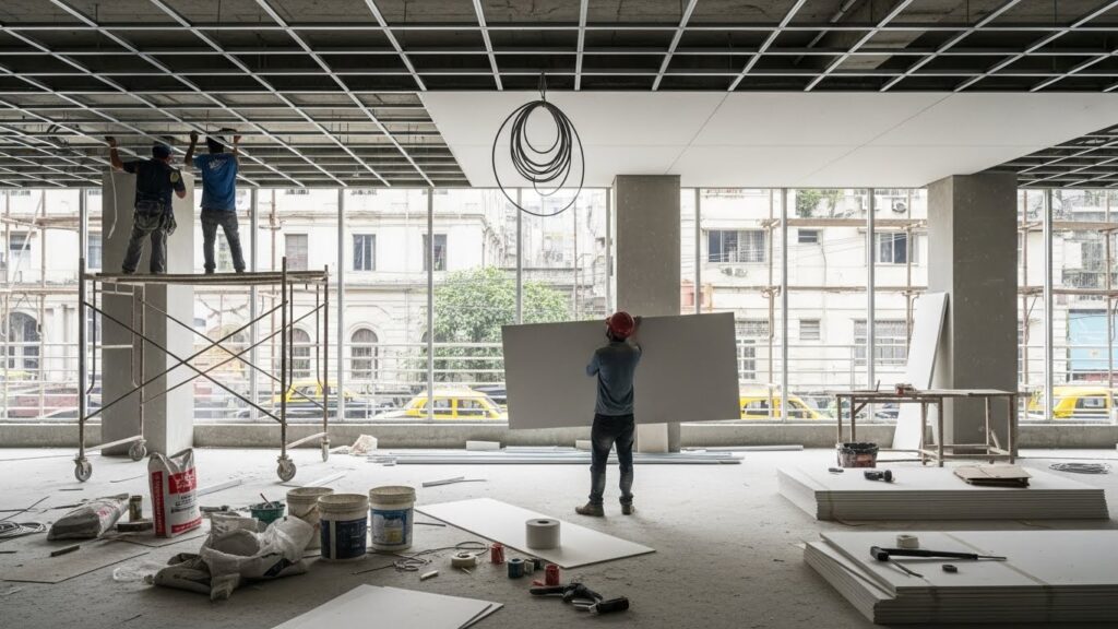 How Much Does a False Ceiling Cost in Kolkata?
