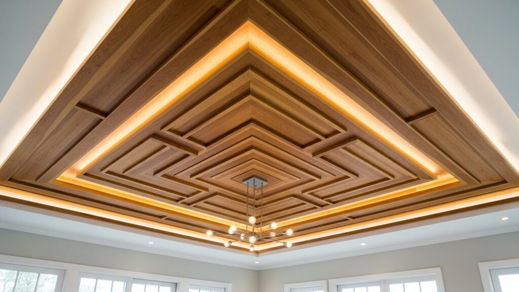 Wooden False Ceiling