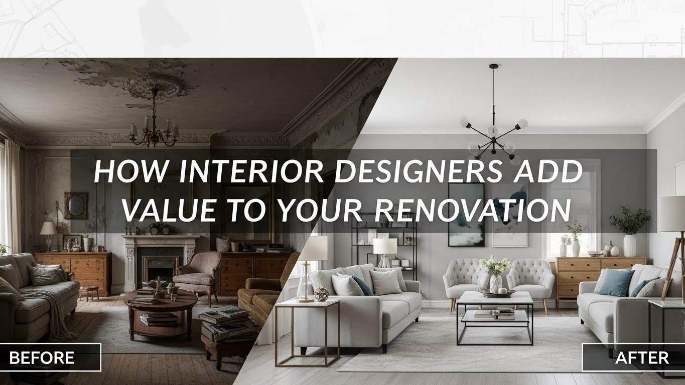You are currently viewing How Interior Designers Add Value to Your Renovation (Beyond Just “Making It Pretty”)
